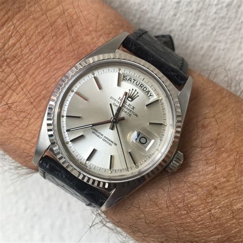 rolex day date 1803 white gold